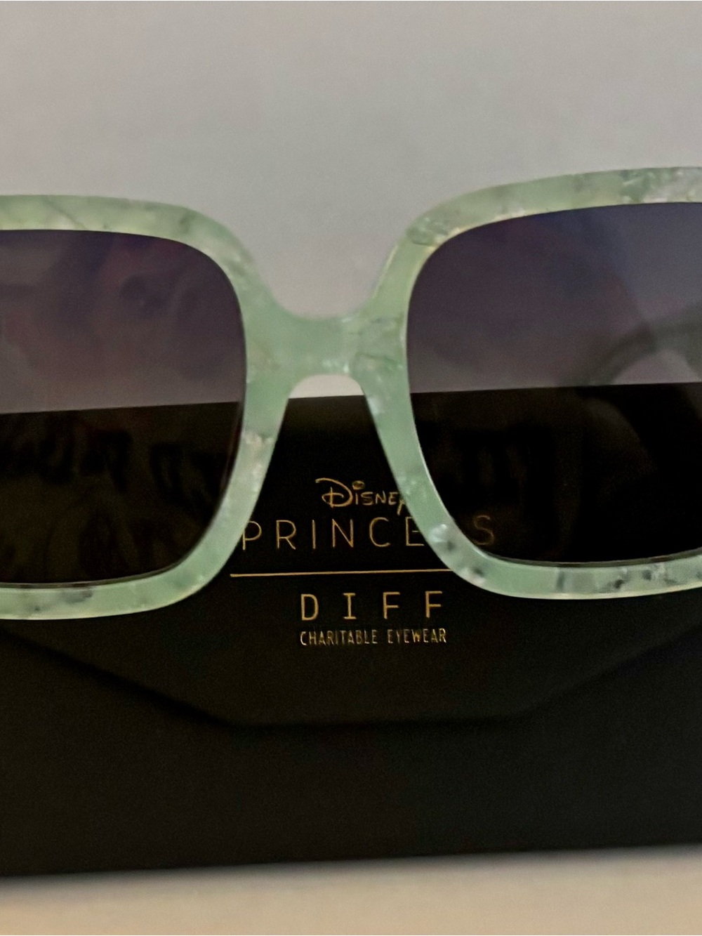 x Disney Princess Mint Square Sunglasses Little Mermaid